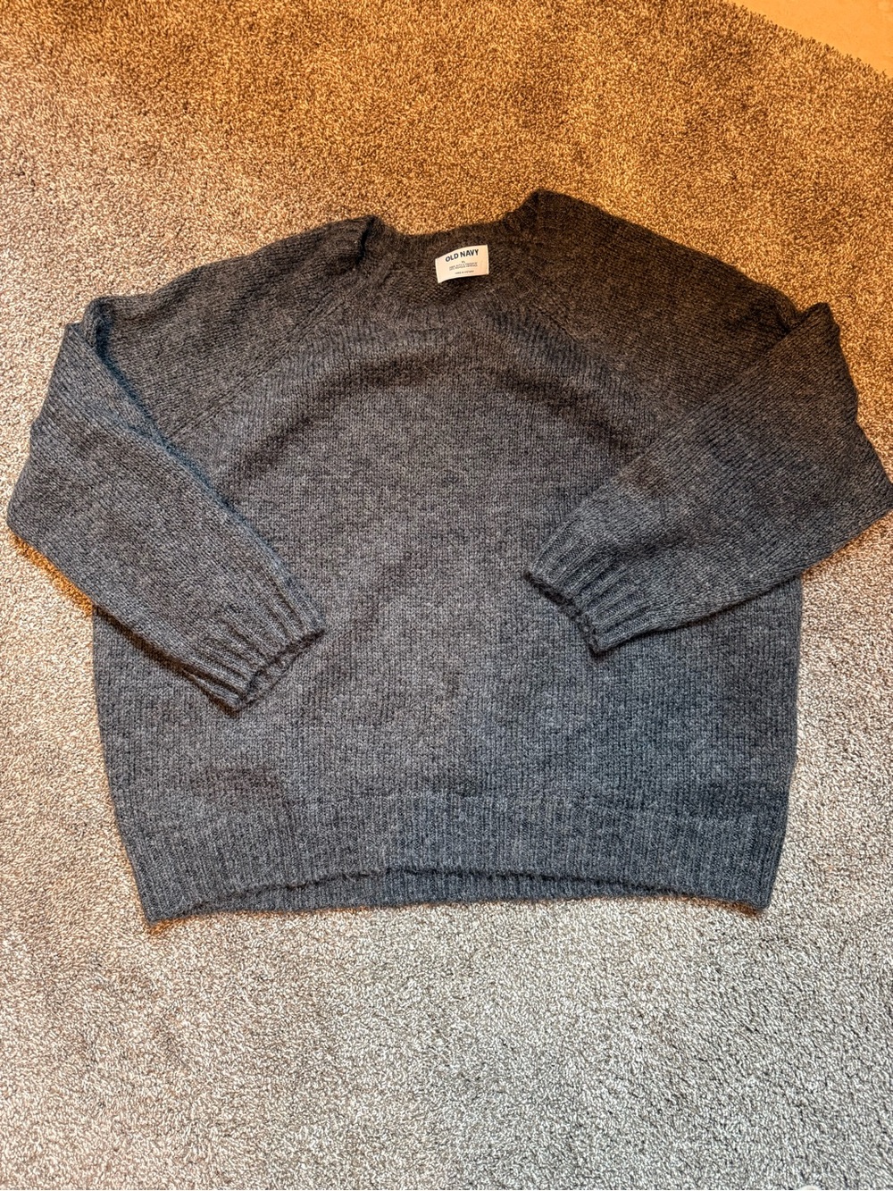 Old Navy Women's Crewneck Sweater - Charcoal